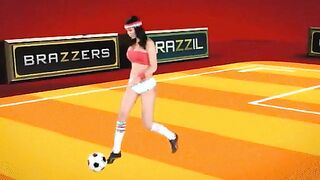 Old But Gold: Erica Fontes & Jasmine Jae - Brazzers - ''World Cup UK Team Tits''
