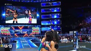 Peyton admiring herself