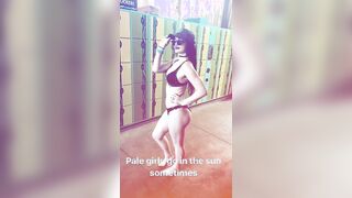 Paige in the sun. [Higher Quality Video]