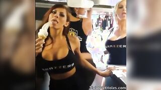 Madison Ivy, Phoenix Marie, and Ice Cream