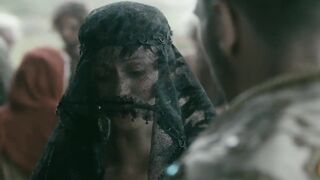 Tamaryn Payne Being Widow and Getting bang by Bishop in Vikings