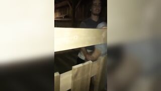 getting some pussy in the barn looks like fun!