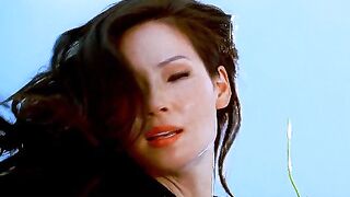 A gif of Lucy Liu to brighten your day/night.