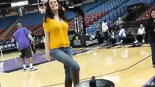 Mom Dancing At the NBA Playoffs