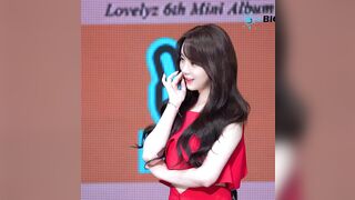 Lovelyz - Kei in her Red Radiance