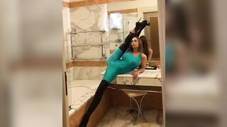 Bathroom Stretch