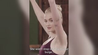 Sophie Turner can't take her eyes off you. [Celeb]