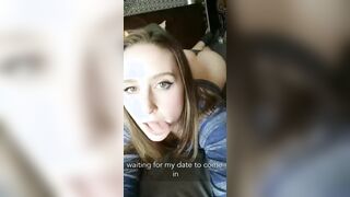 You like it when your girlfriend keeps you updated [Cuckold/Snapchat/GIF]
