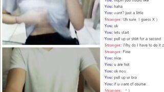 Omegle Asian with Amazing Tits