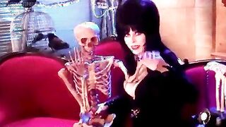 Elvira is such a big boob Bimbo