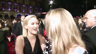 Jennifer Lawrence & Natalie Dormer's accidental kiss