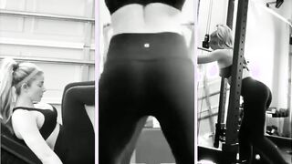 Alexa Bliss workout combined