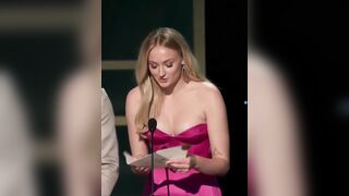 Sophie Turner at the 2020 sag awards last night