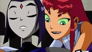 Raven and Starfire