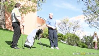 Golf Lesson - Cameron Dee & Keiran Lee