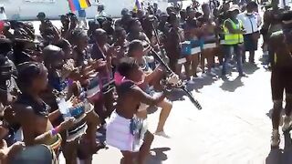 Ndebele tribal dancing