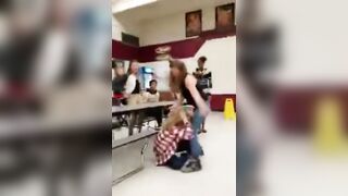 Ghetto White Bitch Beating on Country Hoe