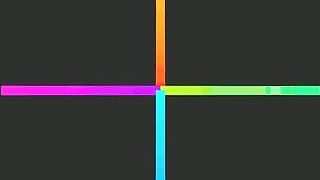 Colorful Dragon Curve (x-post /r/proceduralgeneration)