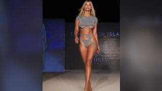 Runway Bikini Model - Nice Under Boobs