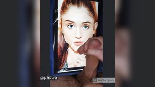 Natalia Dyer Cumtribute @jeffrwit Porn GIF by JeffRobWit - RedGIFs