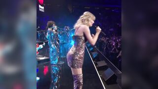 Imagine Taylor Swift bent over singing while every member of the audience goes on stage one by one and has 10 seconds to do whatever they want with her ass