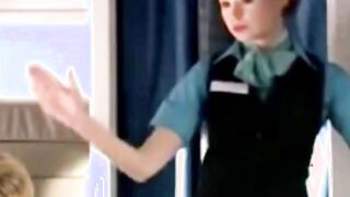 Just found out about a ''funny'' skit Karen Gillian did of an airline where she gives blowjobs to the passengers, just imagine that! I suddenly felt the urge to facefuck her.