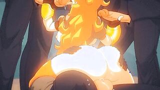 Yang doing what she does best