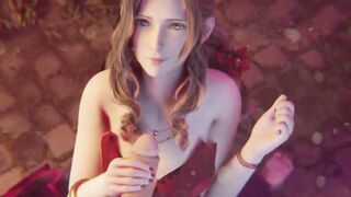 *Teaser* Aerith Handjob Facial (BulgingS) [Final Fantasy 7]