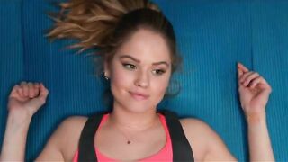 Imagine Being On Top Of Debby Ryan And She Stares Into Your Eyes Like This