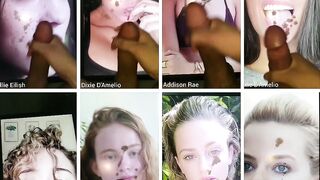 Celebrity Cum Tribute Compilation 25 Cumshots [Full video in comments]