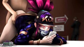 Akali Busy Texting (CyruSFM) [League of Legends]