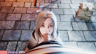 Lux BJ VR (HentaiVR/Tyviania) [League of Legends]