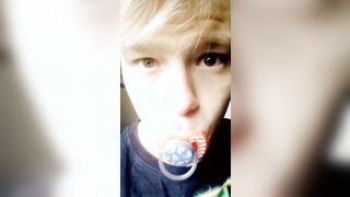 Sucking my paci [GIF]