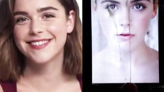 Kiernan Shipka's reaction to my tribute.