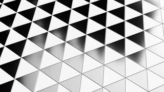 [A] gyrated hexagonal tiles