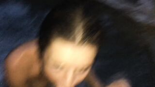 Brown Eyed Beauty BJ Inspires Hot Tub Facial