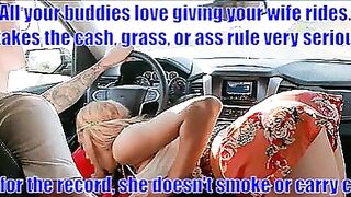 Good wives always abide by ''Cash, Grass, or Ass''