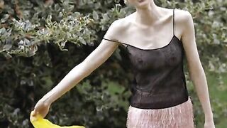 Elizabeth Debicki see through smile