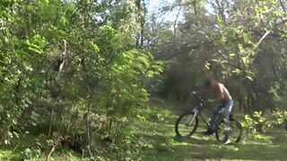 Yesterday Bike Ride In The Forest topless (OC) (36F)