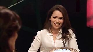 Emilia Clarke smiling