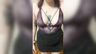 I love bouncing my tiny perky tits!