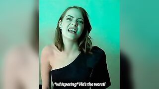 Emma Stone shit talking her boyfriend