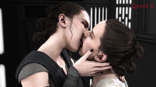 Sith Rey and Rey making out (Quick-E) [Star Wars]
