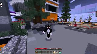 made my fursona in minecraft