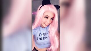 Belle Delphine’s tit reveal