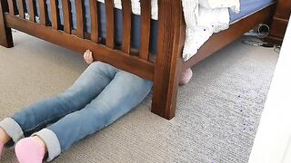 Stuck under the bed ????