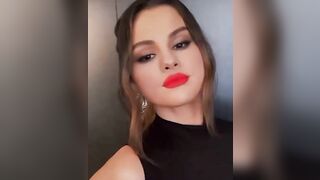 Camera being your cock's head is Selena Gomez new target