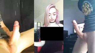 Playing with some experimental Splitscreen, Sissy Tiktok stuff, let me know if you're interested.