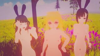 Two Rabbit, 1 Goddess, Isekai Open World Harem.... V.0.0.2