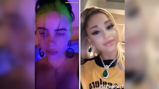 Battle of the lips: Billie Eilish vs Ariana Grande